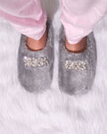 Ladies Slipper Snowy