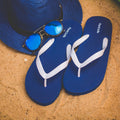 Men Summer Slippers Navy