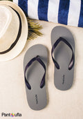 Men Summer Slippers Grey