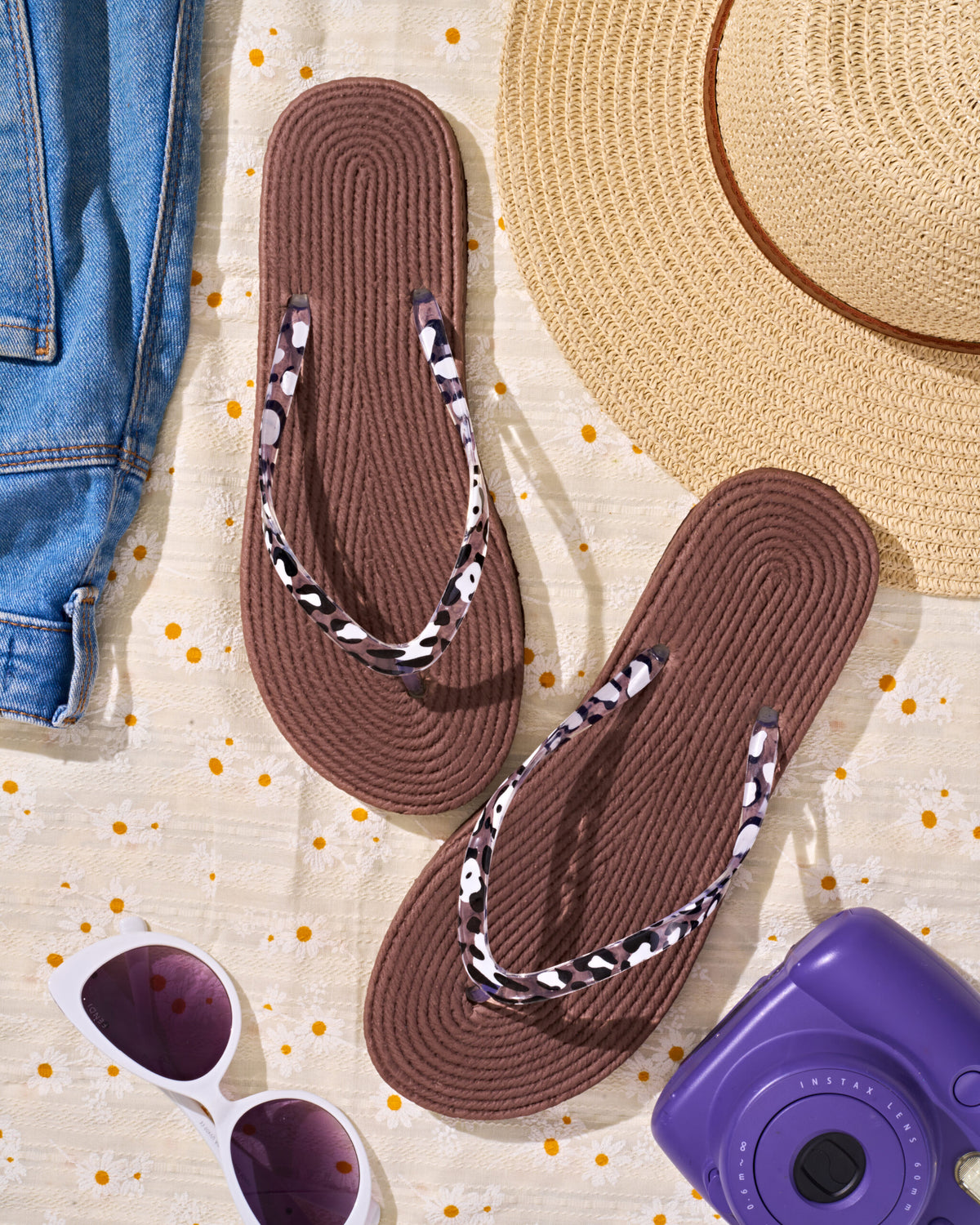 Summer Slippers Leopard