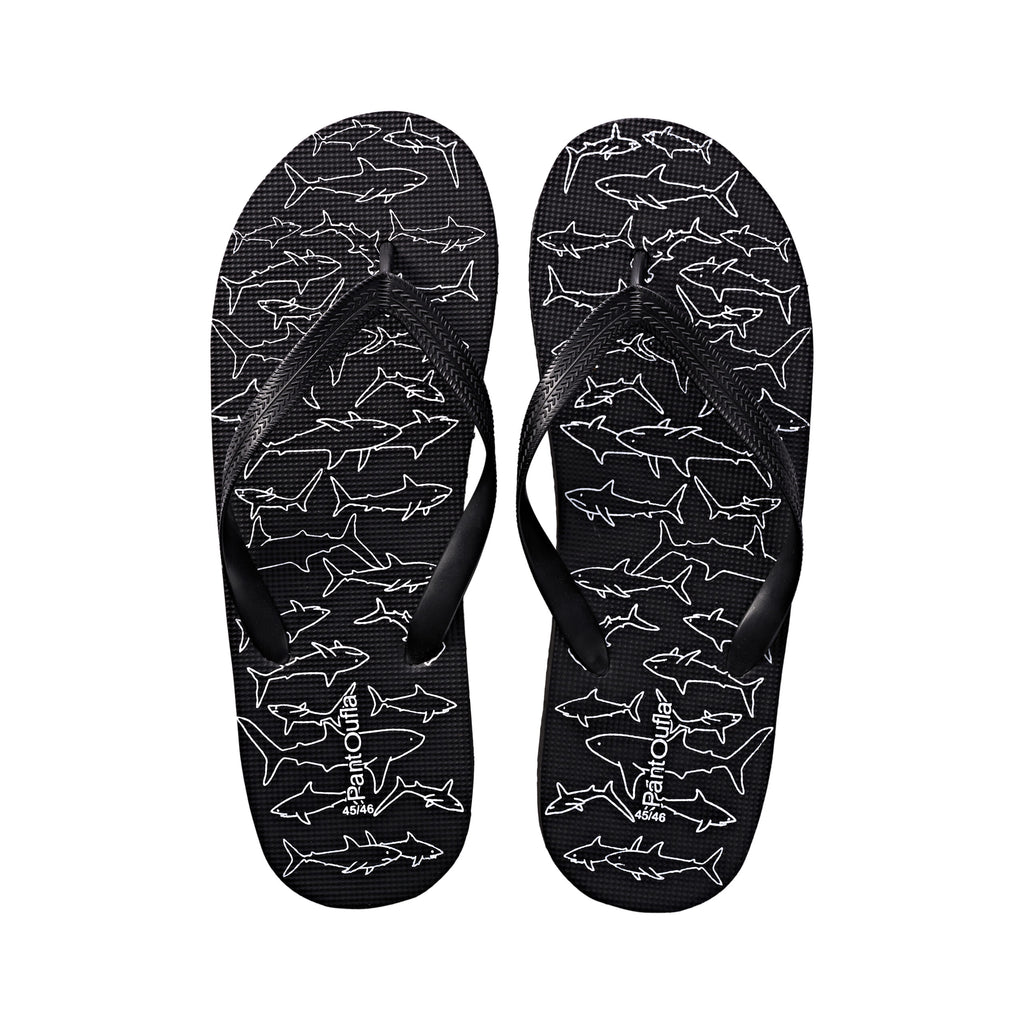 Men Summer Slippers Sharks