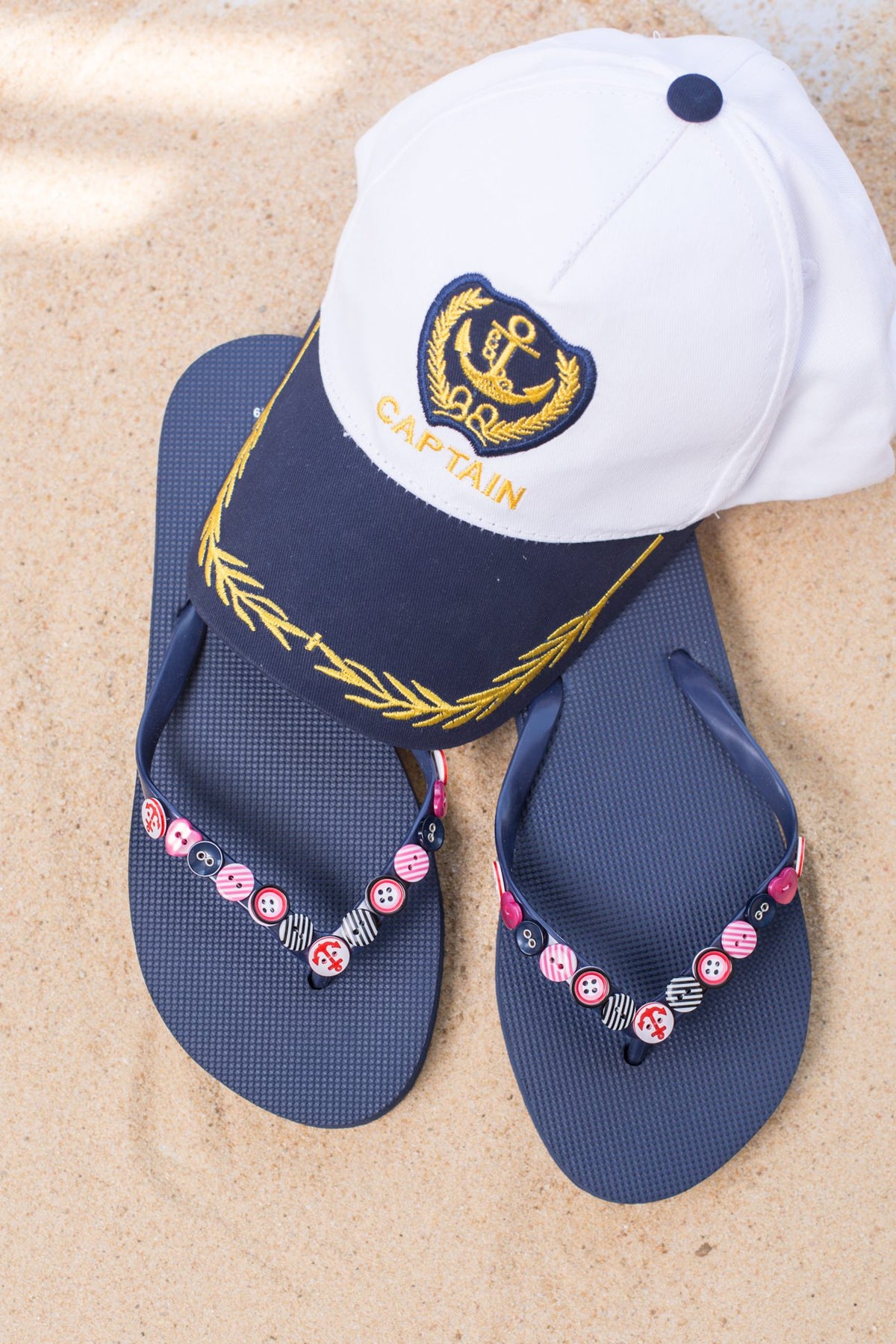 Summer Slippers Marine
