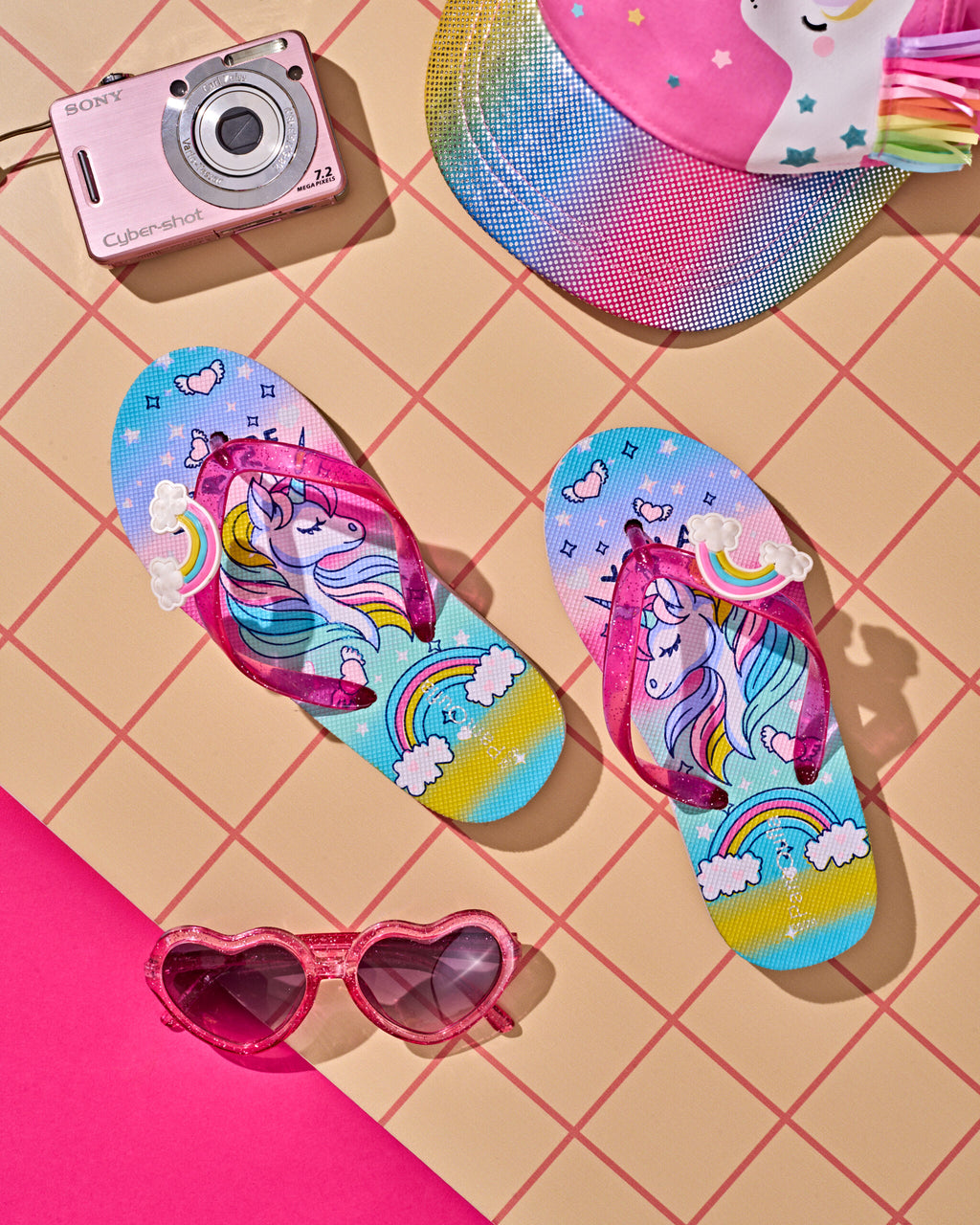 Kids Flipflop Unicorn