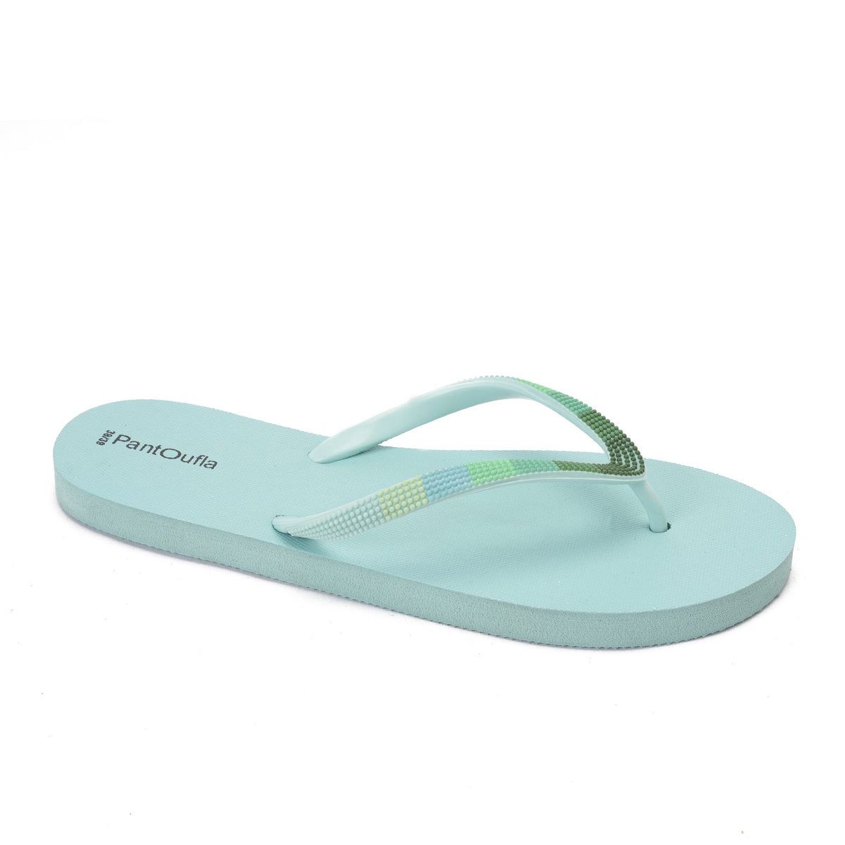 Summer Slippers Aqua