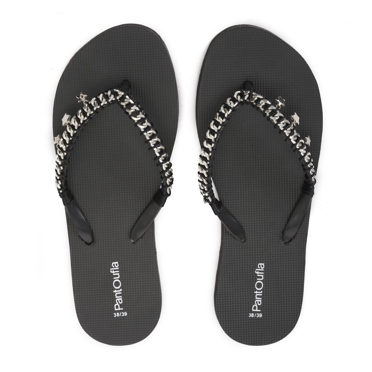 Summer Slippers Metalic
