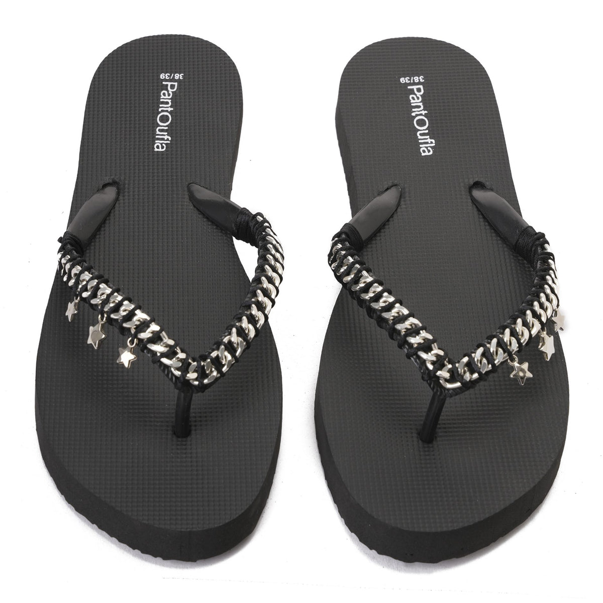 Summer Slippers Metalic
