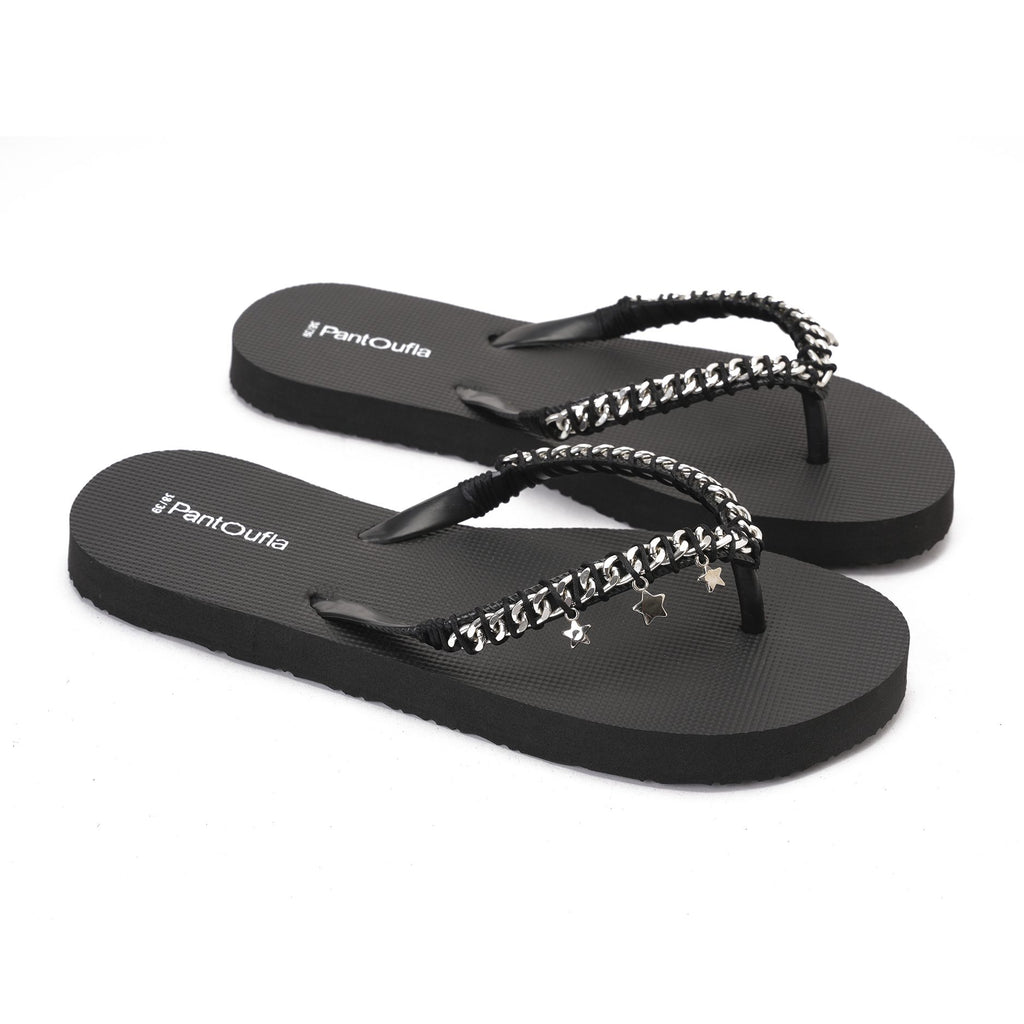 Summer Slippers Metalic