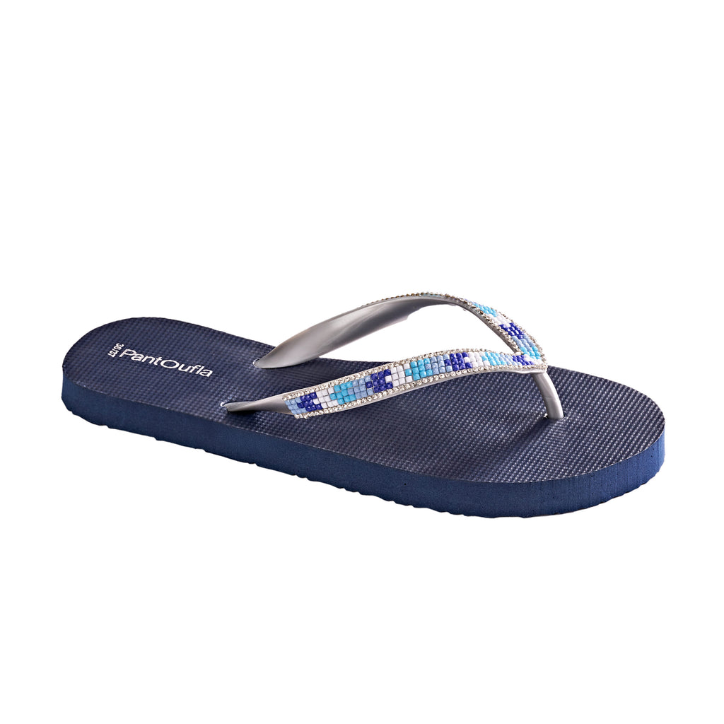 Summer Slippers Royal Blue