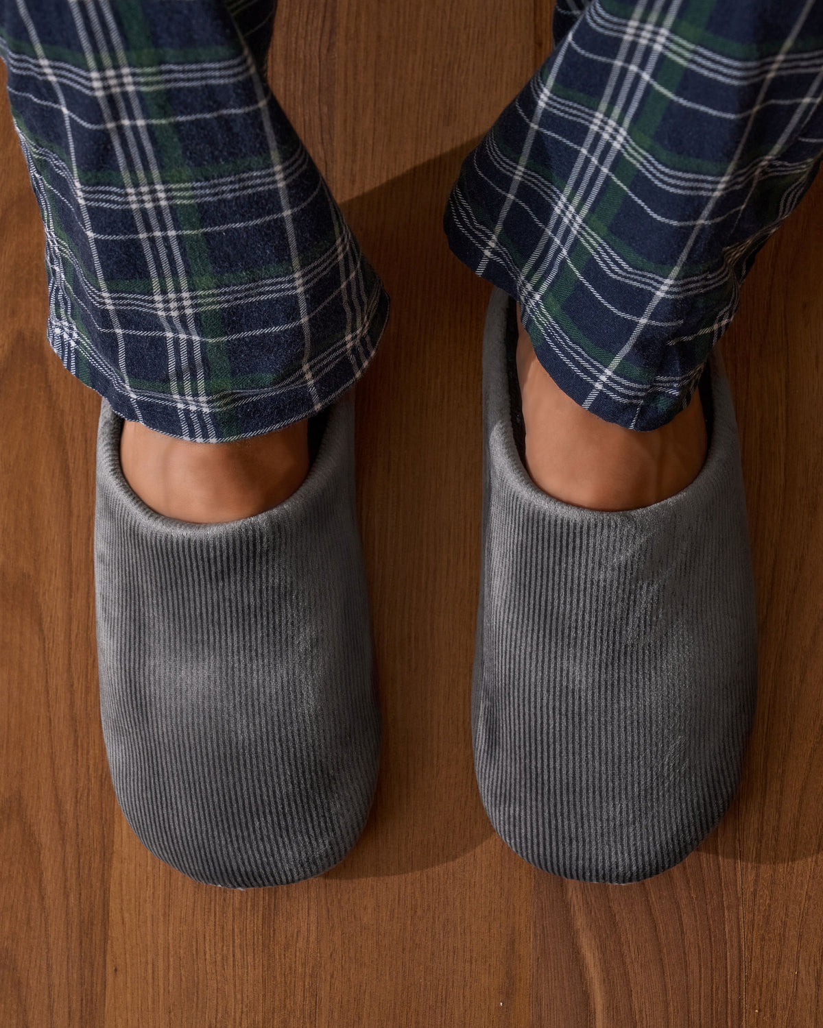 Men Slipper Harbor Grey
