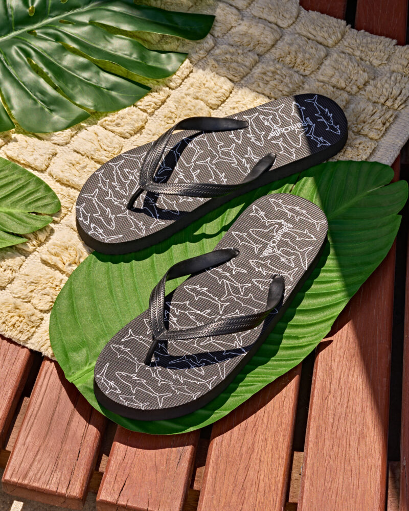 Men Summer Slippers Sharks